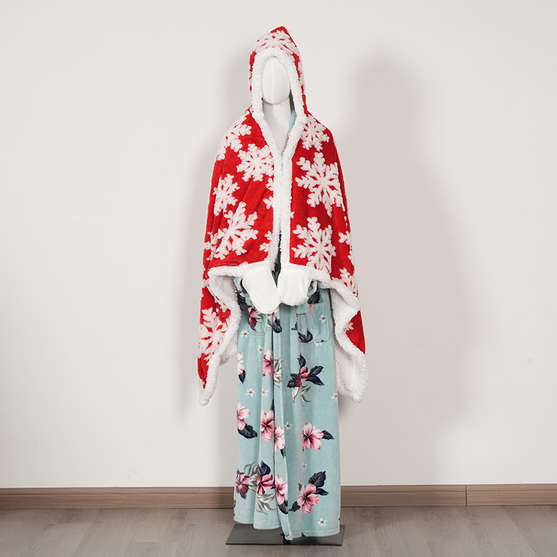 Printed Loungwear Cape