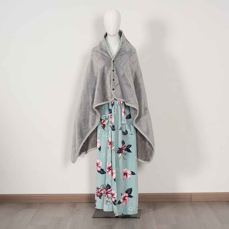 Solid Loungwear Shawl